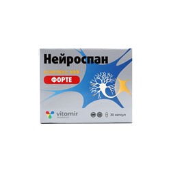Нейроспан форте, комплекс для нервных волокон, 30 капсул