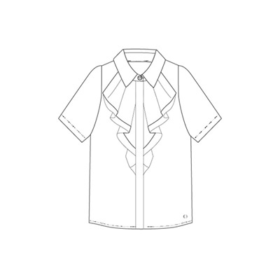 Блузка для девочки