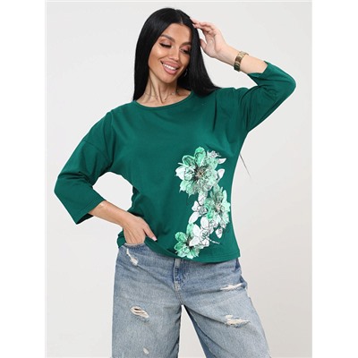 Футболка Мимулус зелёный ИвК