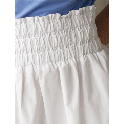 Юбка из легкого хлопкового поплина