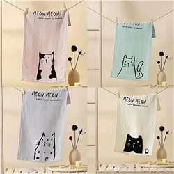 Полотенце “Meow” Кухня 100% хлопок