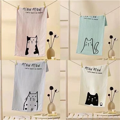Полотенце “Meow” Кухня 100% хлопок