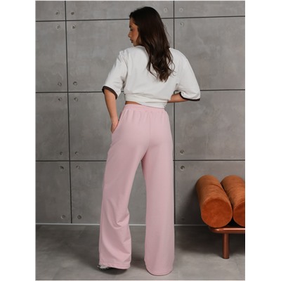 Брюки "Диагональ" Розовый  Женские