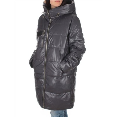 S21121 DK.GRAY Куртка зимняя женская (150 гр. холлофайбера)