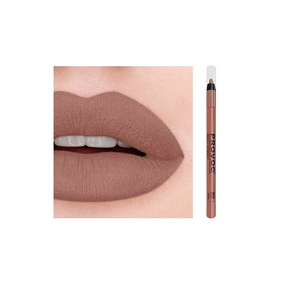 Provoc555 Подводка гелевая в карандаше для губ / Gel Lip Liner Zealess №803, кофейно-бежевый нюд, 1,4 г