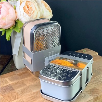 160-159 Терка с контейнером 18х11х7,5 см (х48)