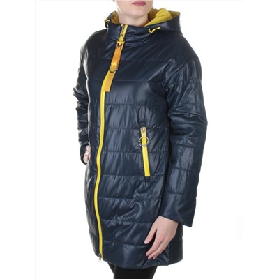 B19102 DK. BLUE Пальто демисезонное женское Aikesdfrs