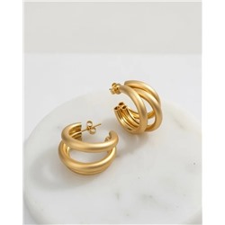 Стильные серьги