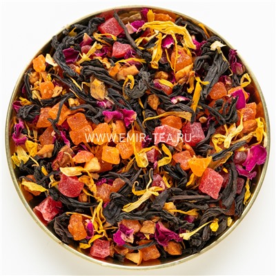 Черный чай Манго папайя (код 0359)