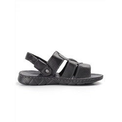 04-P2306-1 BLACK Сандалии мужские (натуральная кожа)