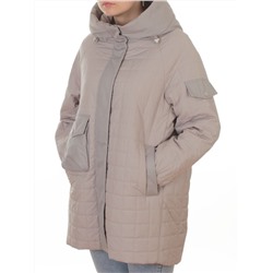 9608 GRAY Куртка стеганная демисезонная женская (100 гр. синтепон)