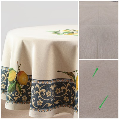 Outlet Лимоны в вазе Скатерть круг д180 см 2310163