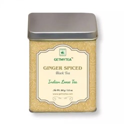 Черный чай с Имбирем (100 г), Ginger Spiced Black Tea, произв. Getmytea