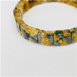 Радуга Самоцветов Браслет из Рутилового кварца с включением Титана