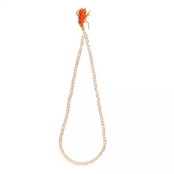 Четки из прозрачного Кварца (108+1 бусина), Spatik Mala Style (5,1-6 mm), произв. Isha Life