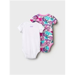 Боди для девочки, 2 шт. в комплекте