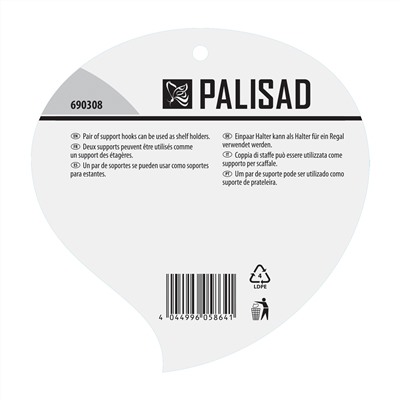 Кронштейн для крепления подвесных корзин, настенный Palisad