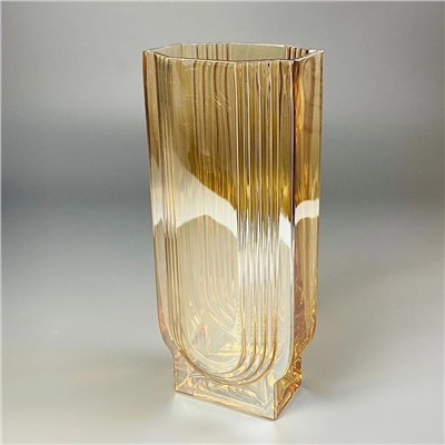 200-195 Декоративная ваза для цветов 30см в под.уп.(х12)Стекло