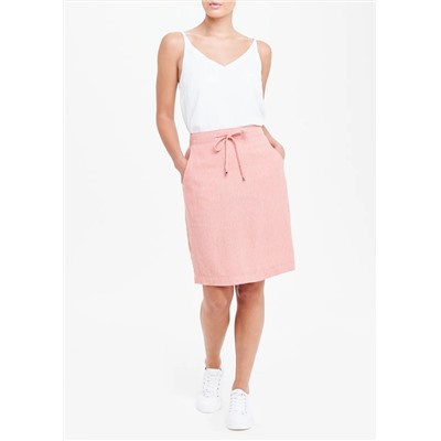 Stripe Linen Skirt