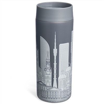 ТЕРМОКРУЖКА CITY 350 МЛ, КОЛБА НЕРЖ.СТАЛЬ 18/10