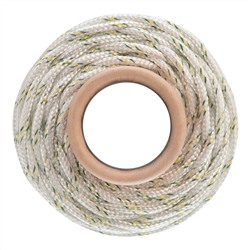 Фал плетеный капроновый с сердечником, 6 мм, L 100 м, 16-прядный, Сибртех