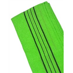 Bath Towel Мочалка-полотенце для душа с пилинг-эффектом / Basic Long Exfoliating Towel, зеленый