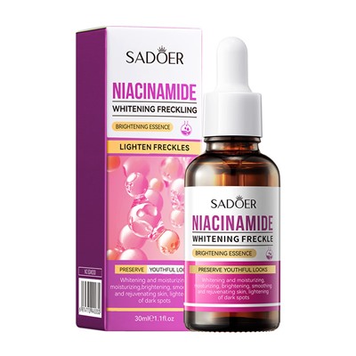 Сыворотка для лица с ниацинамидом SADOER NIACINAMIDE whitening freckle, 30мл