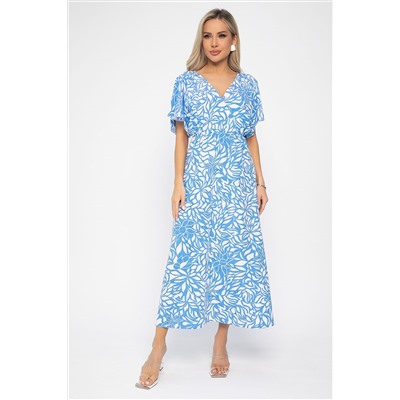 Платье Летнее настроение (голубое) П13728-7М