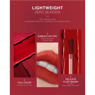 Матовая губная помада O.TWO.O Sweet Nothing Lip Glaze № B01 3 ml