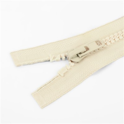 Молния «Трактор», №8, разъёмная, замок автомат, 100 см, слоновая, кость