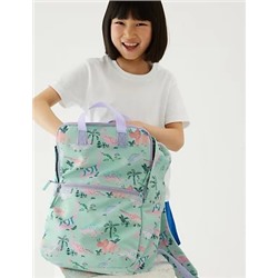 Kids' Water Repellent Dinosaur School Backpack