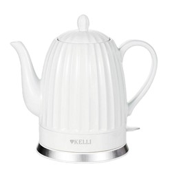 Чайник Kelli KL-1811 керамический Обьем 1,7л мощность 2400Вт  (6)