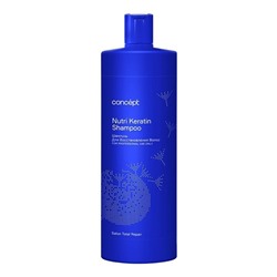 Шампунь для восстановления волос Salon Total Repair Nutri keratin Shampoo, Сoncept, 1000 мл