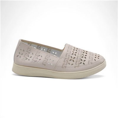 Женские туфли 2572-1 бежевые