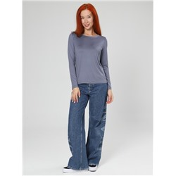 Женский лонгслив Энкар / серый