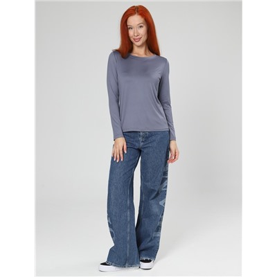 Женский лонгслив Энкар / серый