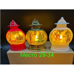 Новогодние фонари🔥🔥 Оптом цена: 90₽Упаковок 12 штук размерРазмер 13смБатарейки на комплектУпаковка (12*90=1080₽)