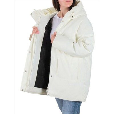 22362 WHITE Куртка зимняя женская (200 гр. холлофайбера)