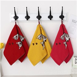 Gauze cartoon children's sweat towel for beloved, wholesale