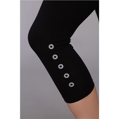 Бриджи Аншлаг чёрный ИвК