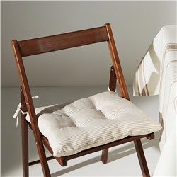 Сидушка SL HOME Direction, 42×42 см, лён 100%, 180 г/м²