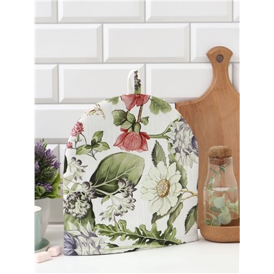 Грелка на чайник Этель Organic home 28×28 см, репс 210 г/м², 100% хлопок