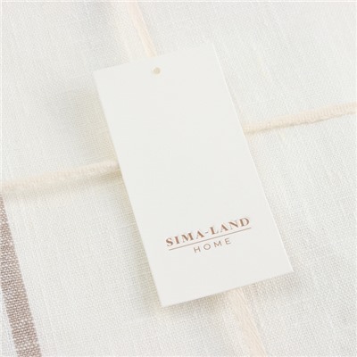 Скатерть SL HOME  "Persistent" 110х140см, лен 100%, 260 гр/м2