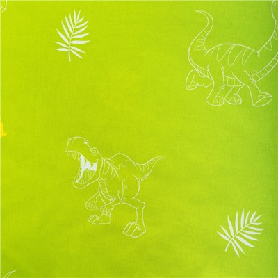 Постельное бельё 1.5 сп Jungle, 143×215 см, 150×214 см, 50×70 см -1 шт., 100% бязь, поплин