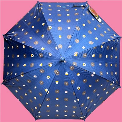 Зонт-трость для девочки полуавтомат Арт 7250 модель 1