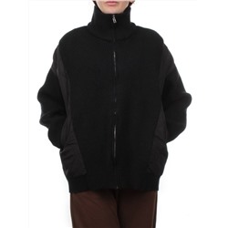 3155 BLACK Куртка-кардиган женская (90% хлопок, 10% синтепон)