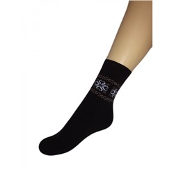 Носки женские М-4 махр черный