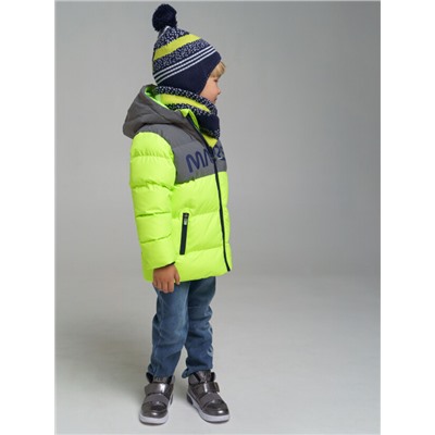 Комплект для мальчика: шапка, снуд