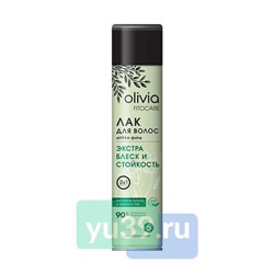 Лак для волос OLIVIA Fitocare Экстра блеск и Стойкость мегафиксация 5, 250 мл