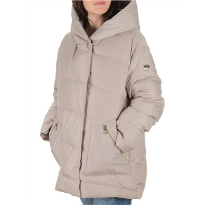 22359 BEIGE Куртка зимняя женская (200 гр. холлофайбера)